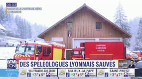 Quatre spéléologues de Lyon et Grenoble sauvés ce week-end dans une grotte en Isère