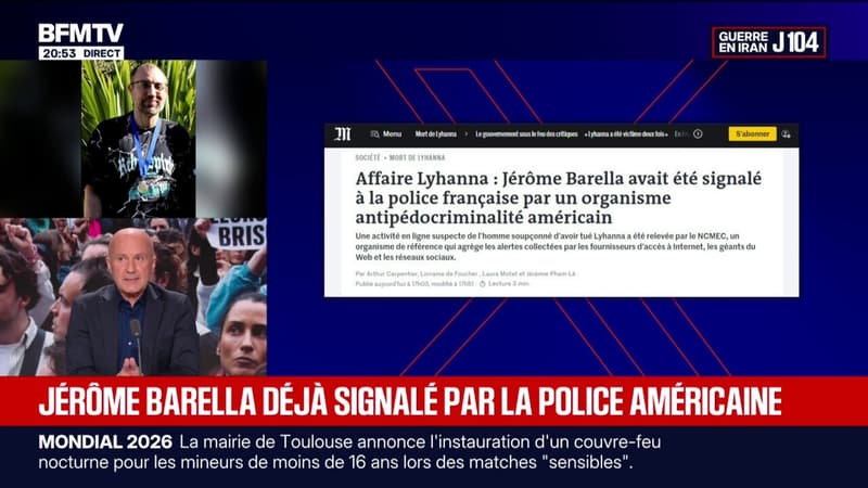 Affaire Lyhanna: les États-Unis avaient signalé à la France le comportement de Jérôme Barella