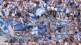 Des supporters de l'OM en août 2023