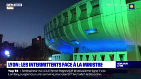 Lyon: les intermittents du spectacle face à Roselyne Bachelot