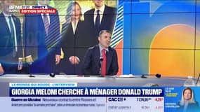Droits de douane: en Italie, Giorgia Meloni cherche à ménager Donald Trump