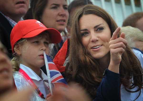 Lady Louise Windsor with Kate Middleton at the London 2012 Paralympic Games