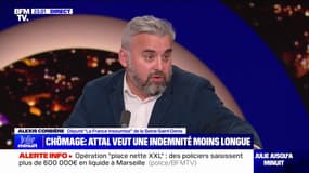 Pour Alexis Corbière (LFI), les annonces de Gabriel Attal "ne visent qu'à culpabiliser les chômeurs"