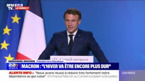 Emmanuel Macron sur "l'Inflation Reduction Act": "À aucun moment l'intention de l'administration américaine n'était d'attaquer l'Europe"