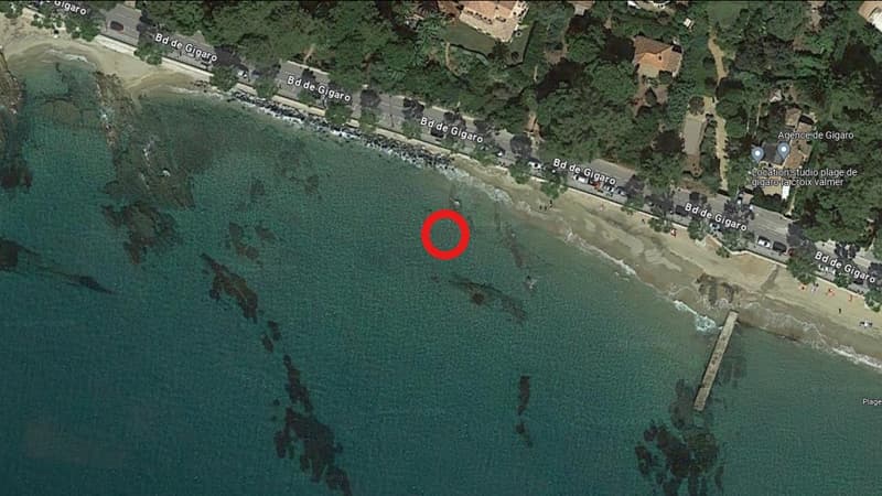 Un obus datant de 1944 a été identifié, ce lundi 12 août, dans les eaux de la plage de Gigaro,