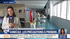 Canicule: "Nous faisons un point de situation tous les jours pour apporter des forces d'appui dans les services en tension", affirme la ministre de la Santé