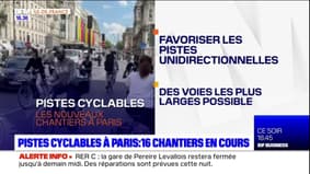 Pistes cyclables à Paris: 16 chantiers de rénovation sont en cours 