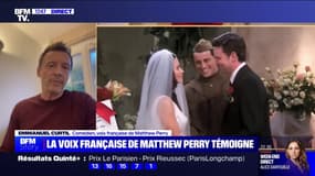 "Je l'ai doublé pendant 22 ans": la voix française de Matthew Perry, réagit à la mort de l'acteur