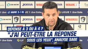 Le Havre 3-1 OL : Défense à 3 ou à 4 ? "J'ai peut-être la réponse sous les yeux", analyse Sage 