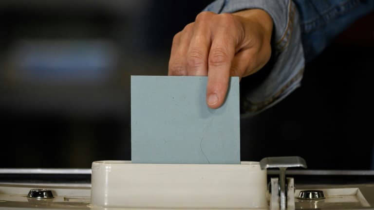 Un électeur dépose son vote dans une urne (illustration) 