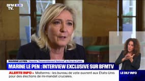 Marine Le Pen: "La tenante de la ligne sociale du Rassemblement national, c'est moi"