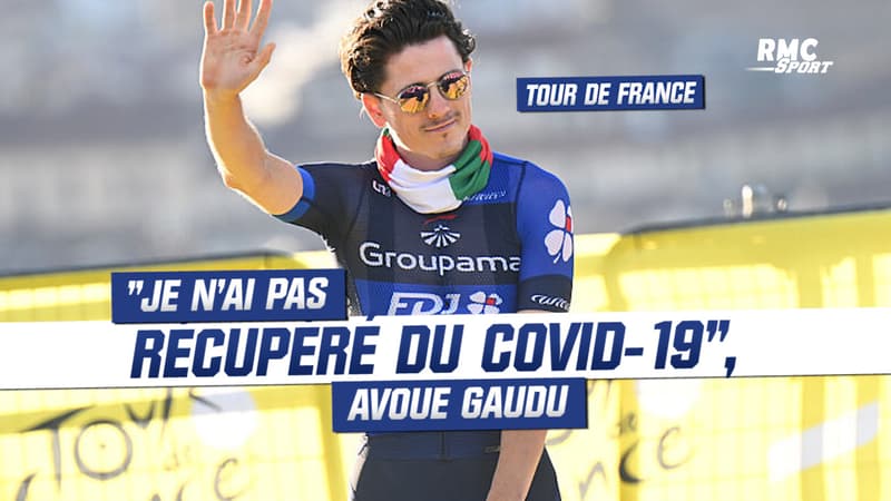 Tour de France : "Je n’ai pas récupéré du COVID-19", avoue Gaudu après la 1re étape