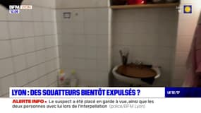 Lyon: des personnes squattant un bâtiment de la métropole de Lyon apeurés par la perspective de leur expulsion