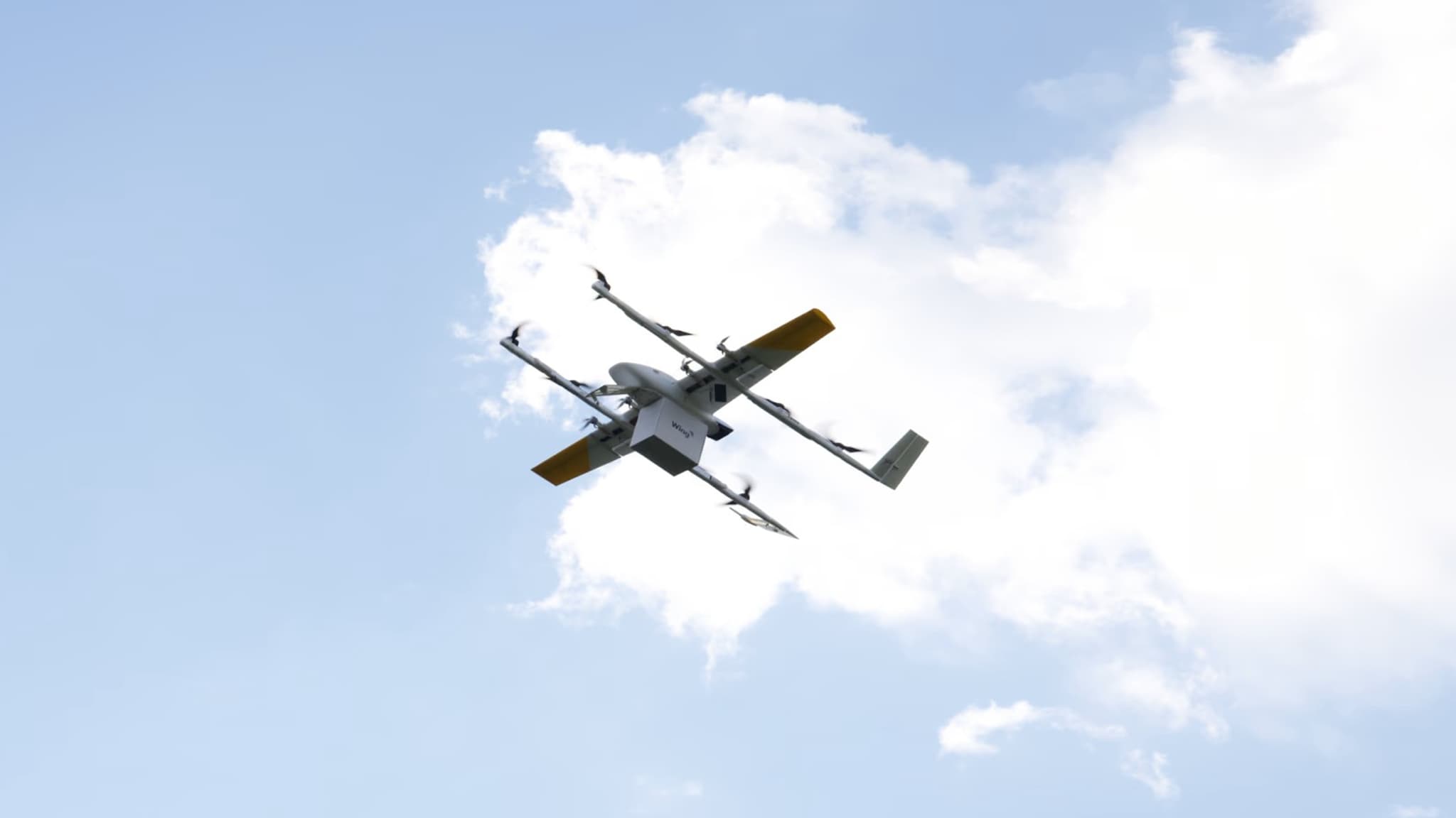 On a essayé Wing, le service de livraison par drone de Google, plus sûr ...