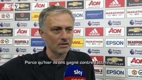 City champion de Premier League : La réaction de Mourinho