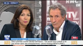 Anne Hidalgo face à Jean-Jacques Bourdin en direct