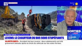 Bus tombé sur des rails à Levens: le conducteur positif aux stupéfiants