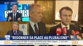 Macron-Bayrou: que faut-il retenir de leur conférence de presse commune ?