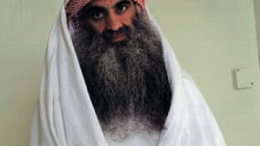 Une photo supposée du cerveau des attentats du 11-Septembre, Khalid Sheikh Mohammed, postée sur le site www.muslm.net le 3 septembre 2009