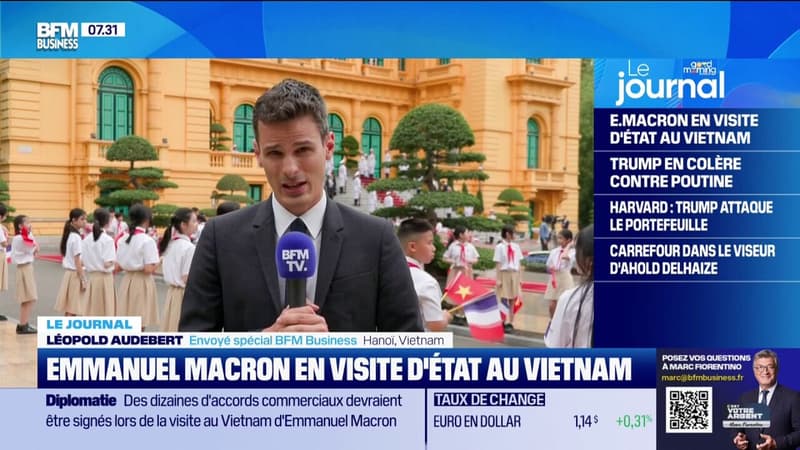 Emmanuel Macron en visite d'Etat au Vietnam