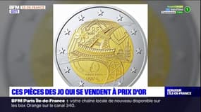 JO de Paris 2024: des pièces de monnaie qui se vendent à prix d'or