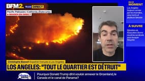 Feux à Los Angeles: "On n'imaginait pas être touché à ce niveau", raconte un expatrié français
