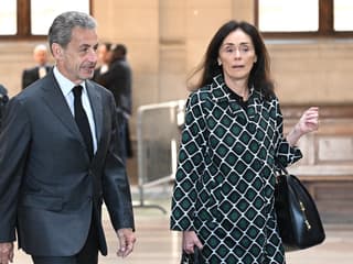 Nicolas Sarkozy et son avocate, Jacqueline Laffont
