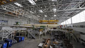 L'usine Airbus à Colomiers.