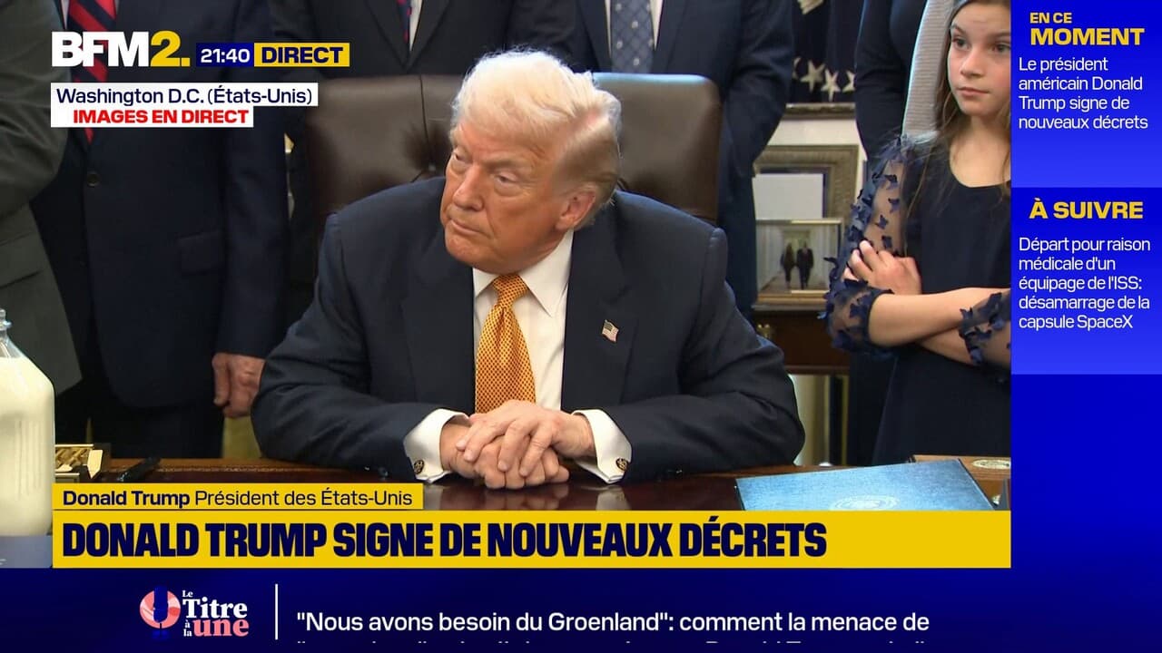 "Une personne formidable": Donald Trump affiche son soutien à la ...