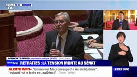 Réforme des retraites : la tension monte au Sénat