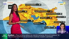 Météo Provence: une journée pluvieuse, 21°C à Marseille