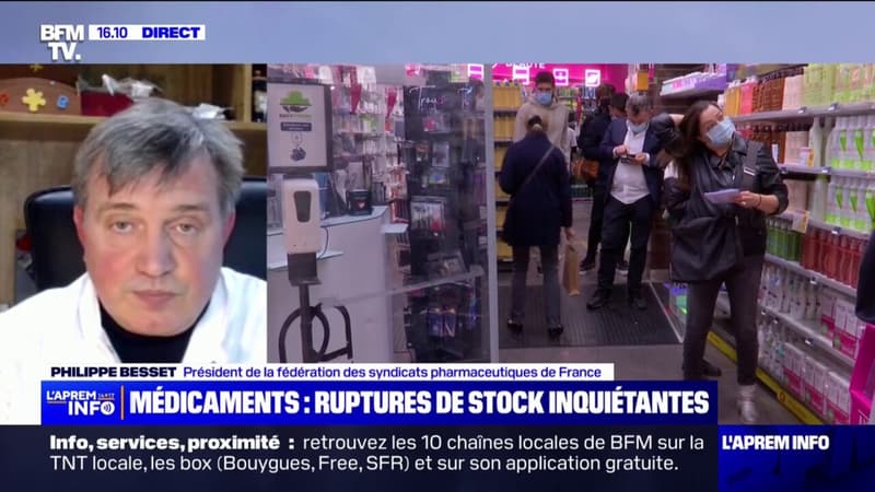"Une situation tendue dans toutes les pharmacies": les syndicats pharmaceutiques alertent sur les ruptures de stock de médicaments