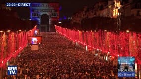 Revoir l’intégralité du réveillon du Nouvel An à Paris.