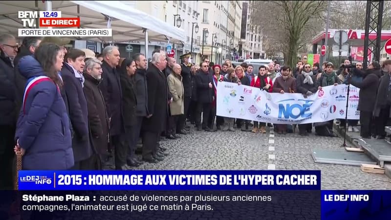 Attentats de 2015: La Marseillaise en hommage aux victimes de l'attentat de l'Hypercacher