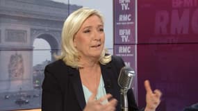 Marine Le Pen, invitée le 3 décembre 2019 de BFMTV/RMC.