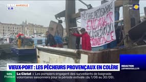 Marseille: les pêcheurs provençaux en colère se mobilisent au Vieux-Port