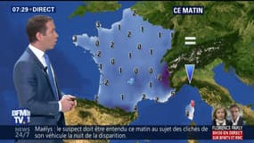 La météo pour ce jeudi 30 novembre 2017