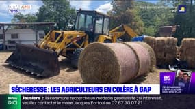 Sécheresse: les agriculteurs en colère à Gap