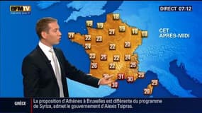 La météo pour ce mardi 23 juin 2015