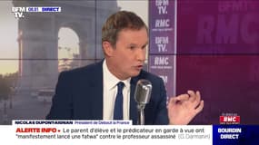 Nicolas Dupont-Aignan: "Il faut éviter à tout prix qu'Emmanuel Macron fasse un second quinquennat"  