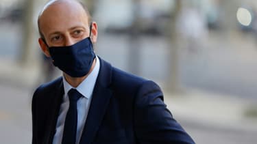 Le délégué général de LREM Stanislas Guerini à Paris le 22 septembre 2020