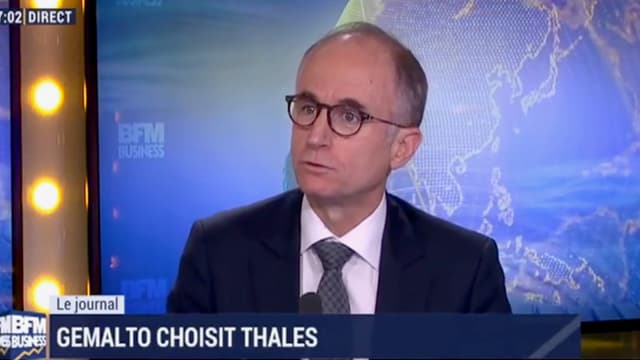Philippe Vallée, directeur général de Gemalto.