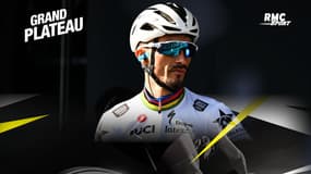 Cyclisme : la grosse frayeur de Julian Alaphilippe sur Liège-Bastogne-Liège (Grand plateau)