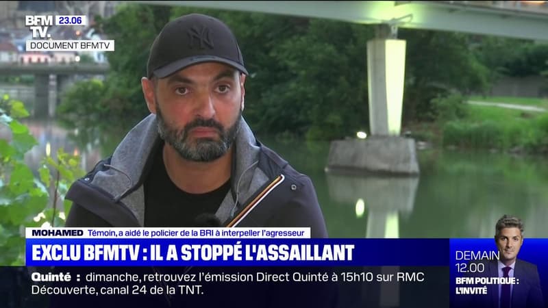 Agression en Seine-et-Marne: l'un des individus qui a permis l'arrestation de l'assaillant présumé témoigne