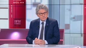 Le commissaire européen au Marché intérieur, Thierry Breton, invité de "BFM Politique" dimanche 18 avril 2021