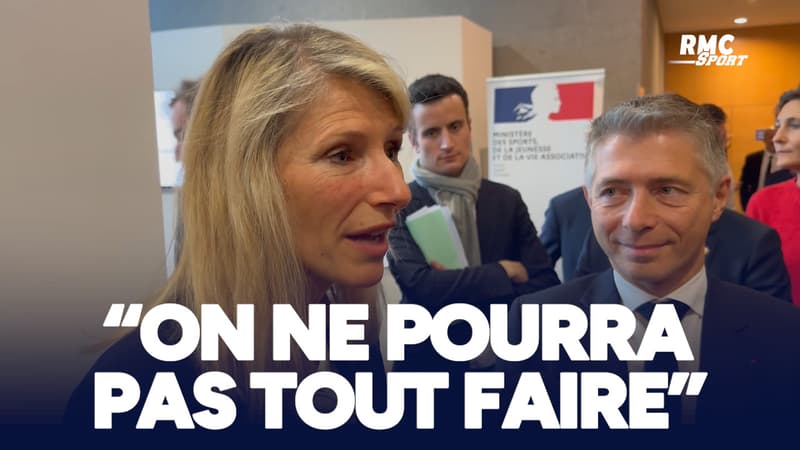 "On ne pourra pas tout faire" prévient Marie Barsacq, nouvelle Ministre des sports