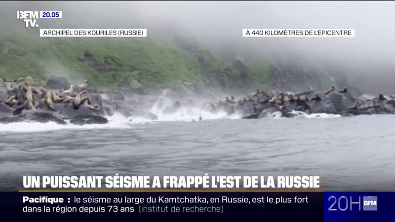 Un puissant séisme a frappé l'est de la Russie provoquant une alerte tsunami dans toute la zone du Pacifique