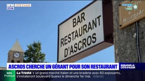 Alpes-Maritimes: la commune d'Ascros cherche un gérant pour son restaurant