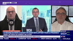 Le Match des traders: Jean-Louis Cussac vs Stéphane Ceaux-Dutheil - 17/03