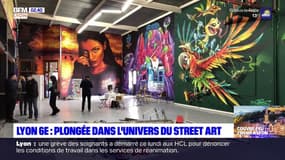 Zoo Art Show: d'anciens bureaux transformés en temple du street art à Lyon